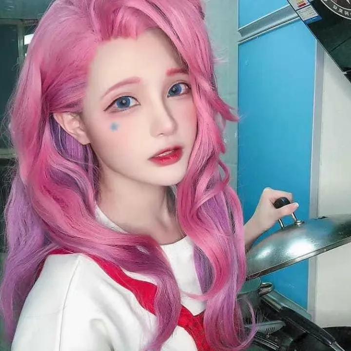 千夜未来《英雄联盟》萨勒芬妮COSPLAY真人图-图集侠