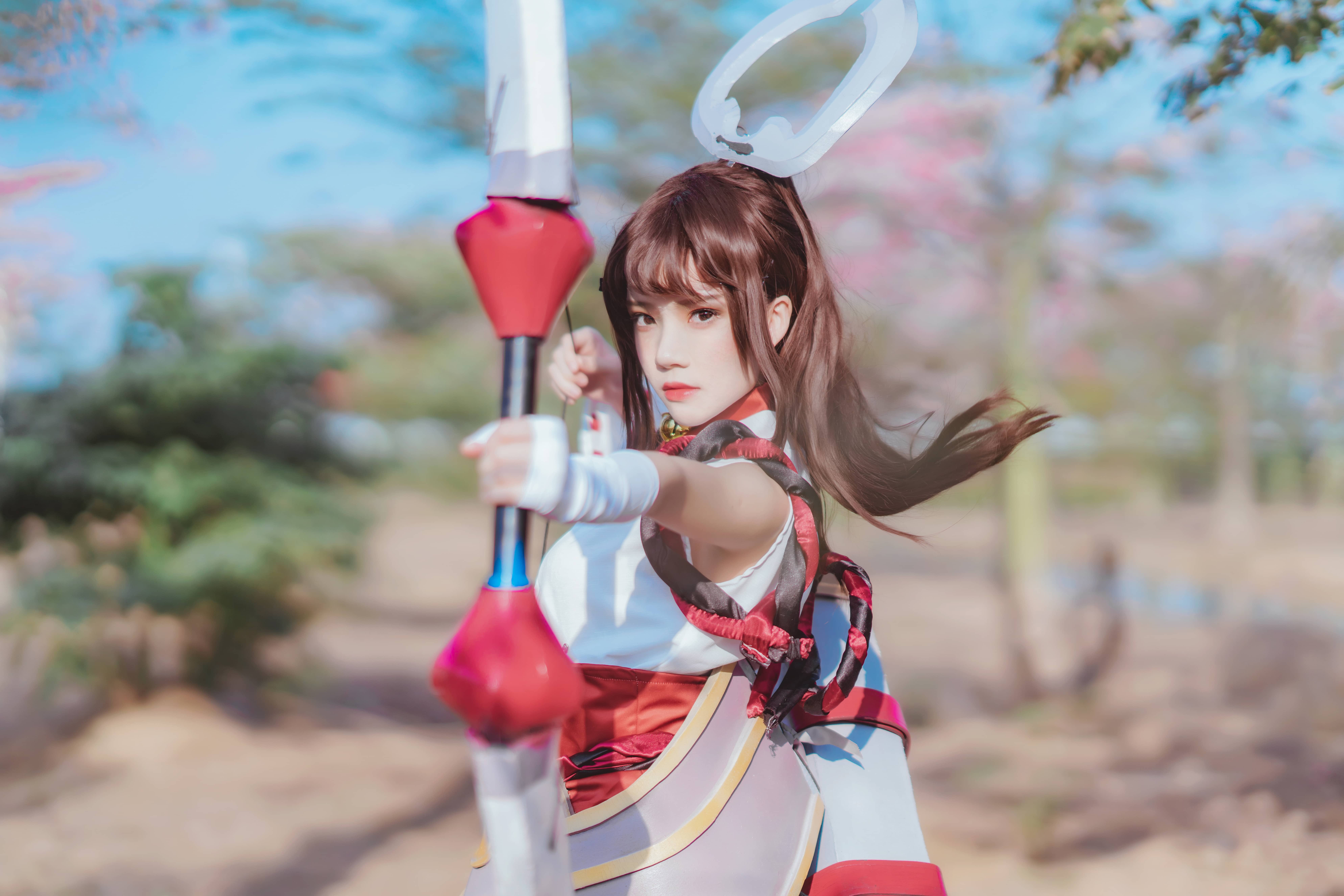 《王者荣耀》伽罗COS真人图（CN：桜桃喵）-图集侠