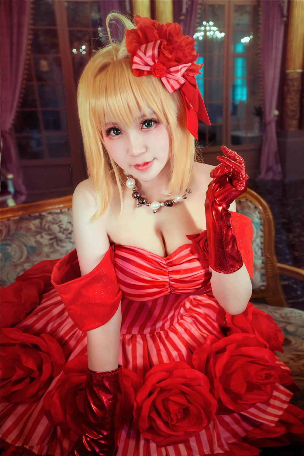 汐兔子八重樱cosplay，心灵美丽值得一看-泡泡堂