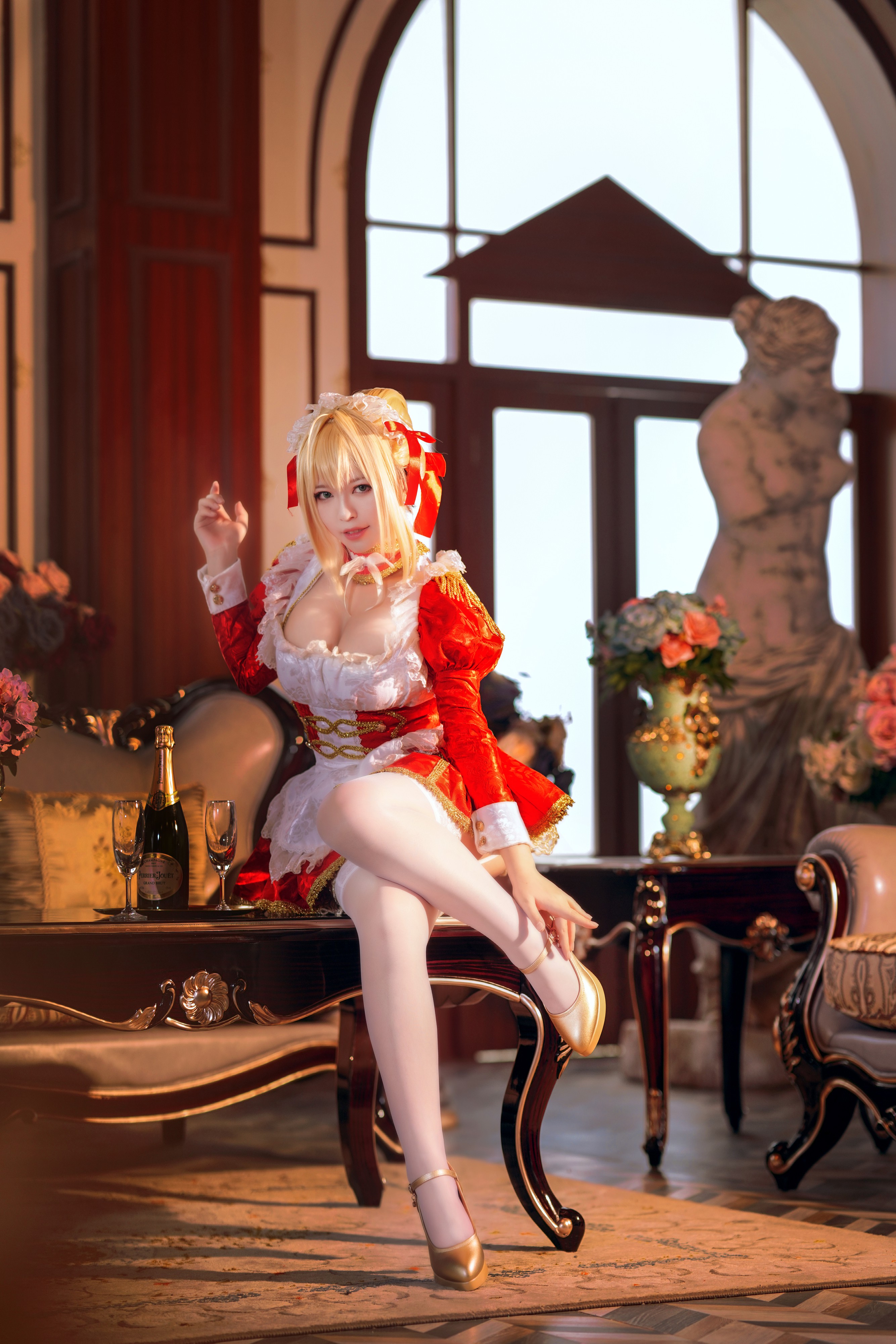 FGO-Nero(尼禄)COS美图欣赏(CN：半半子)-泡泡堂