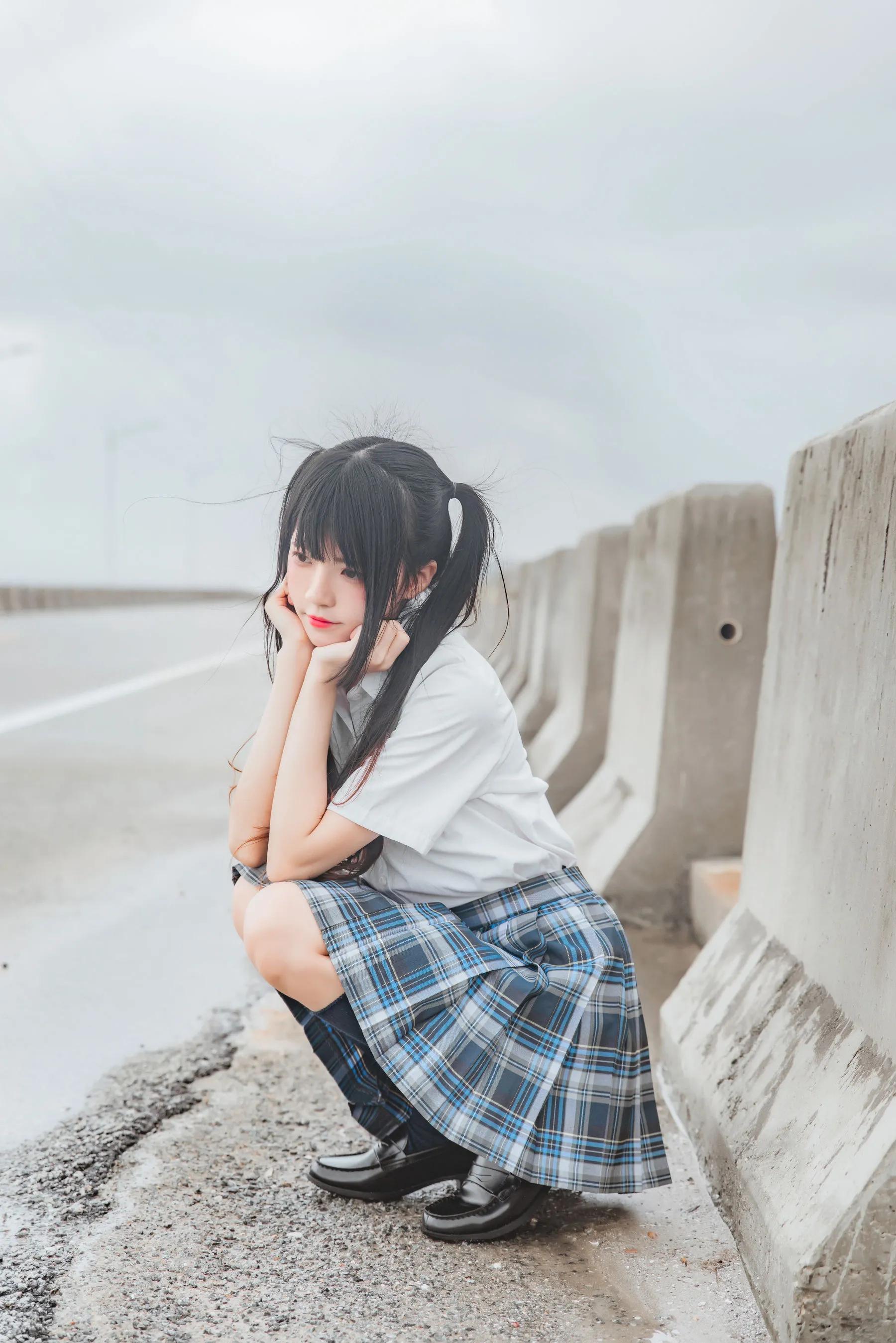 萝莉COS#桜桃喵《耳畔的风》美照欣赏-图集侠