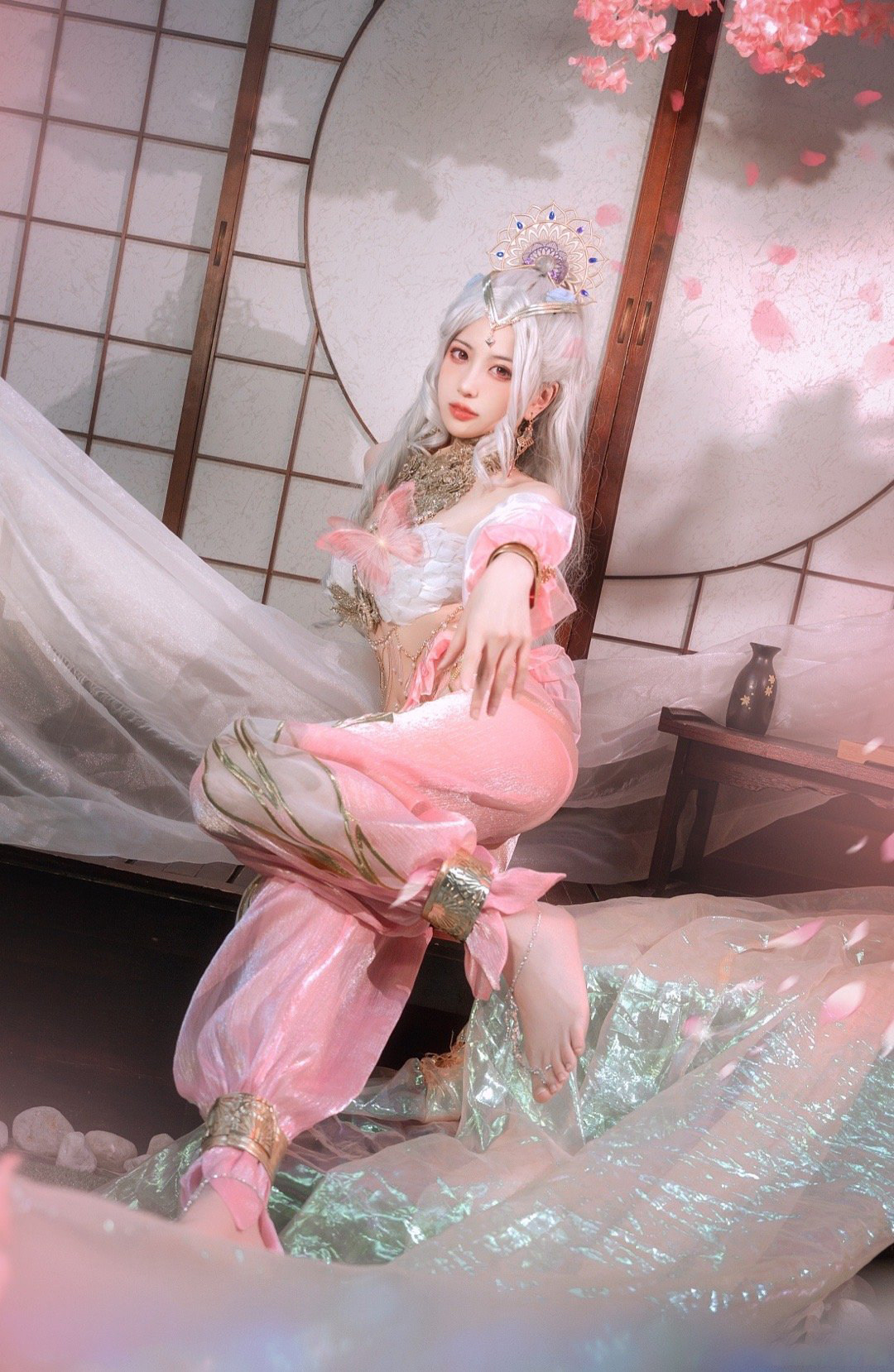 《永劫无间》迦南•浣烟纱COS真人图（CN：言忆iya）-图集侠