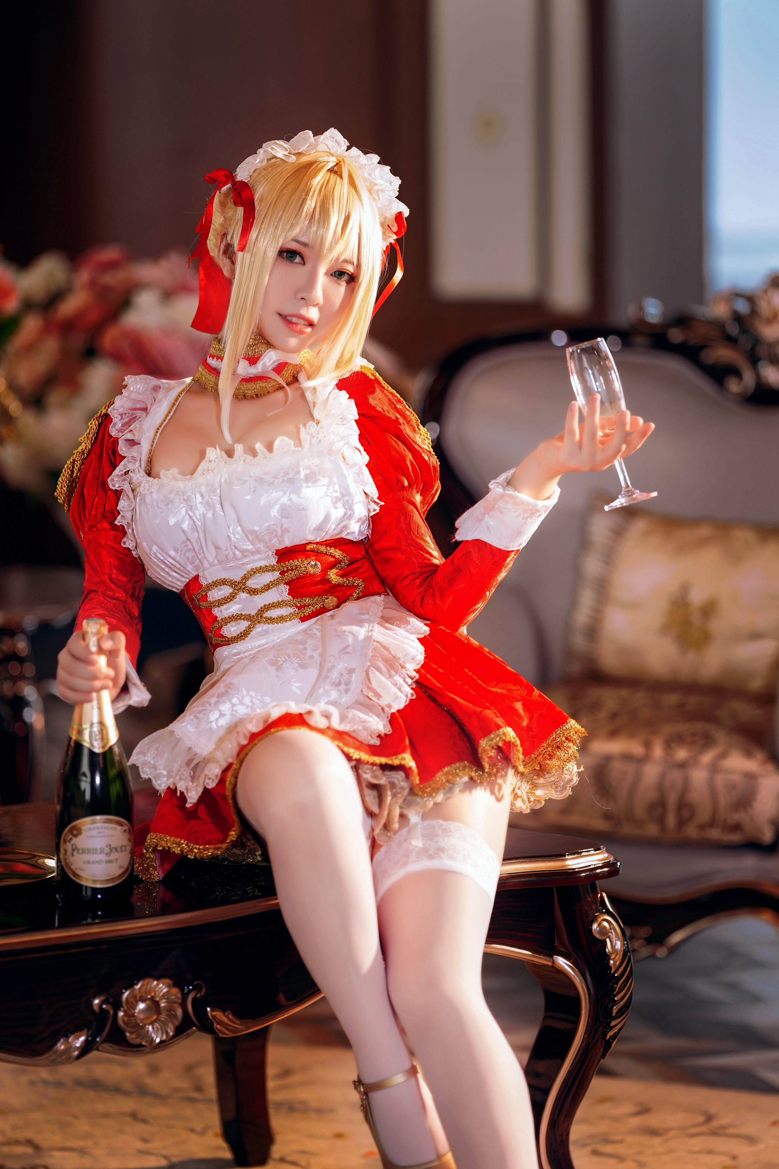 FGO-Nero(尼禄)COS美图欣赏(CN：半半子)-泡泡堂