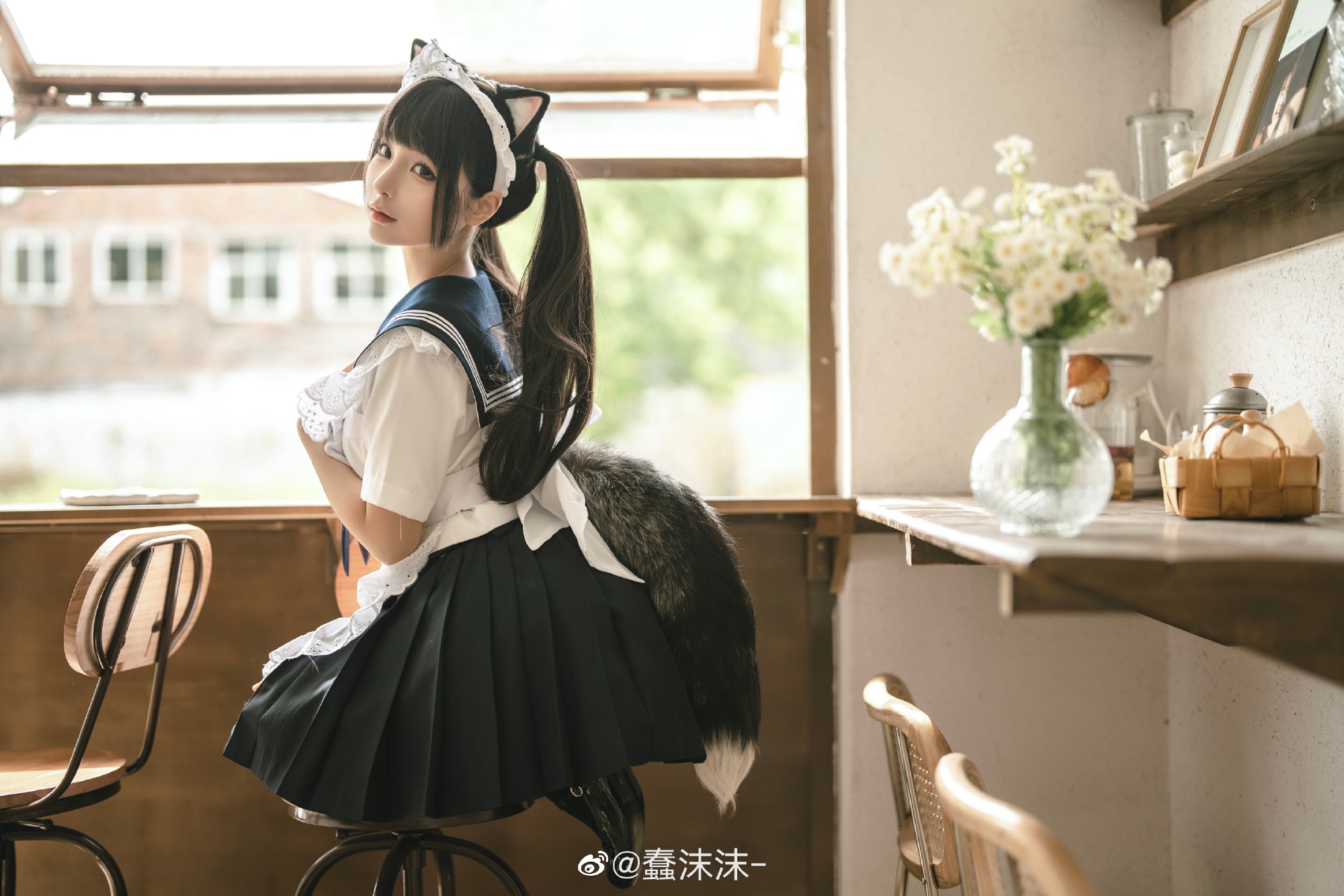 蠢沫沫化身猫猫女仆，陪伴主人啦~-N5次元