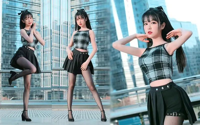 翻白眼COS却刷屏B站，被叫40度高温下的魅惑~-图集侠