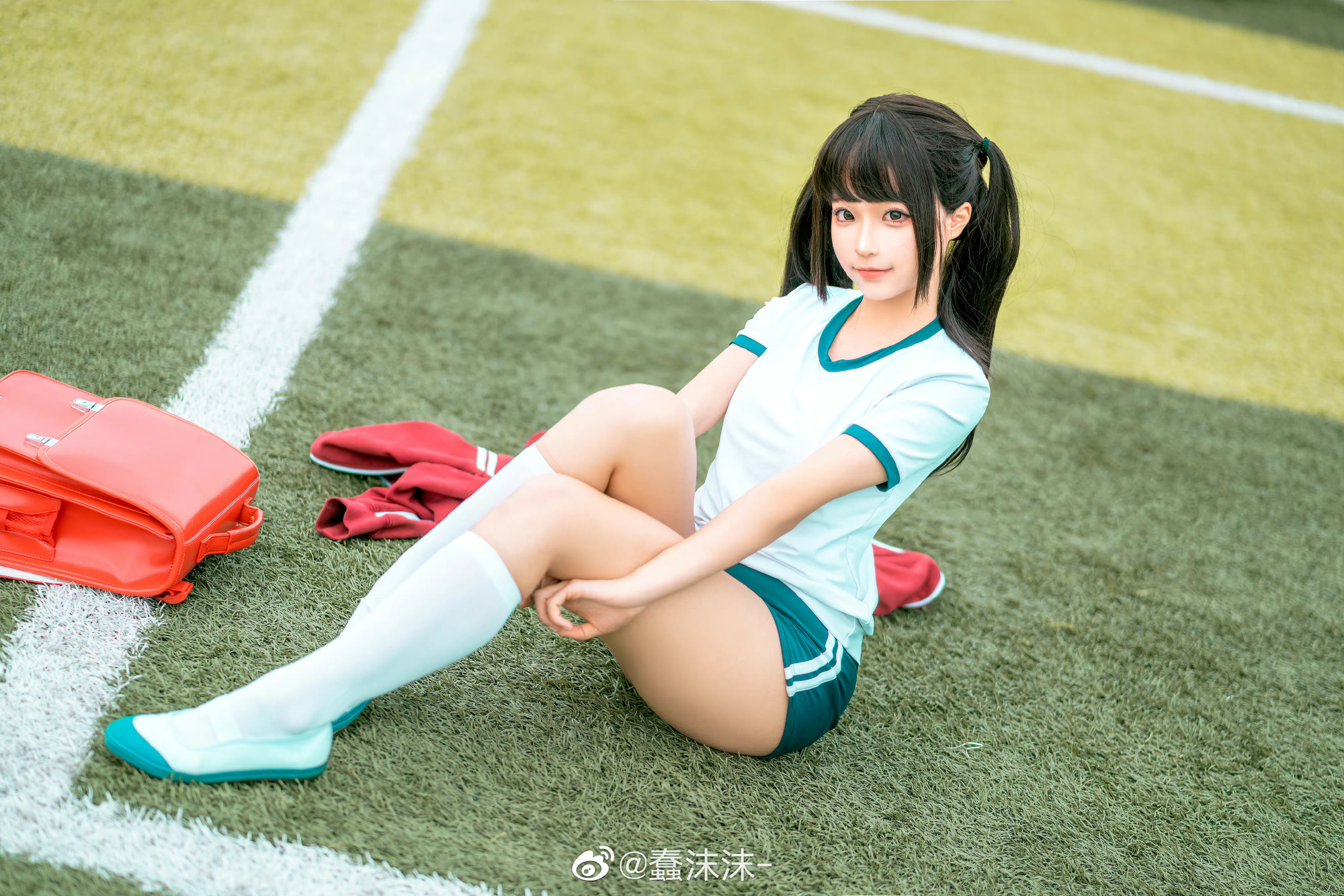 蠢沫沫 66解锁新图体操服-泡泡堂