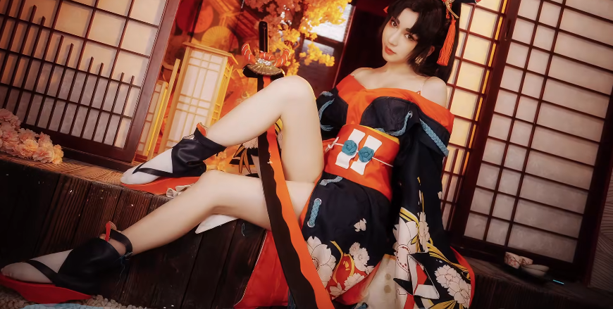 7套《永劫无间》女装COS  妖刀姬迦南整出花活！-图集侠