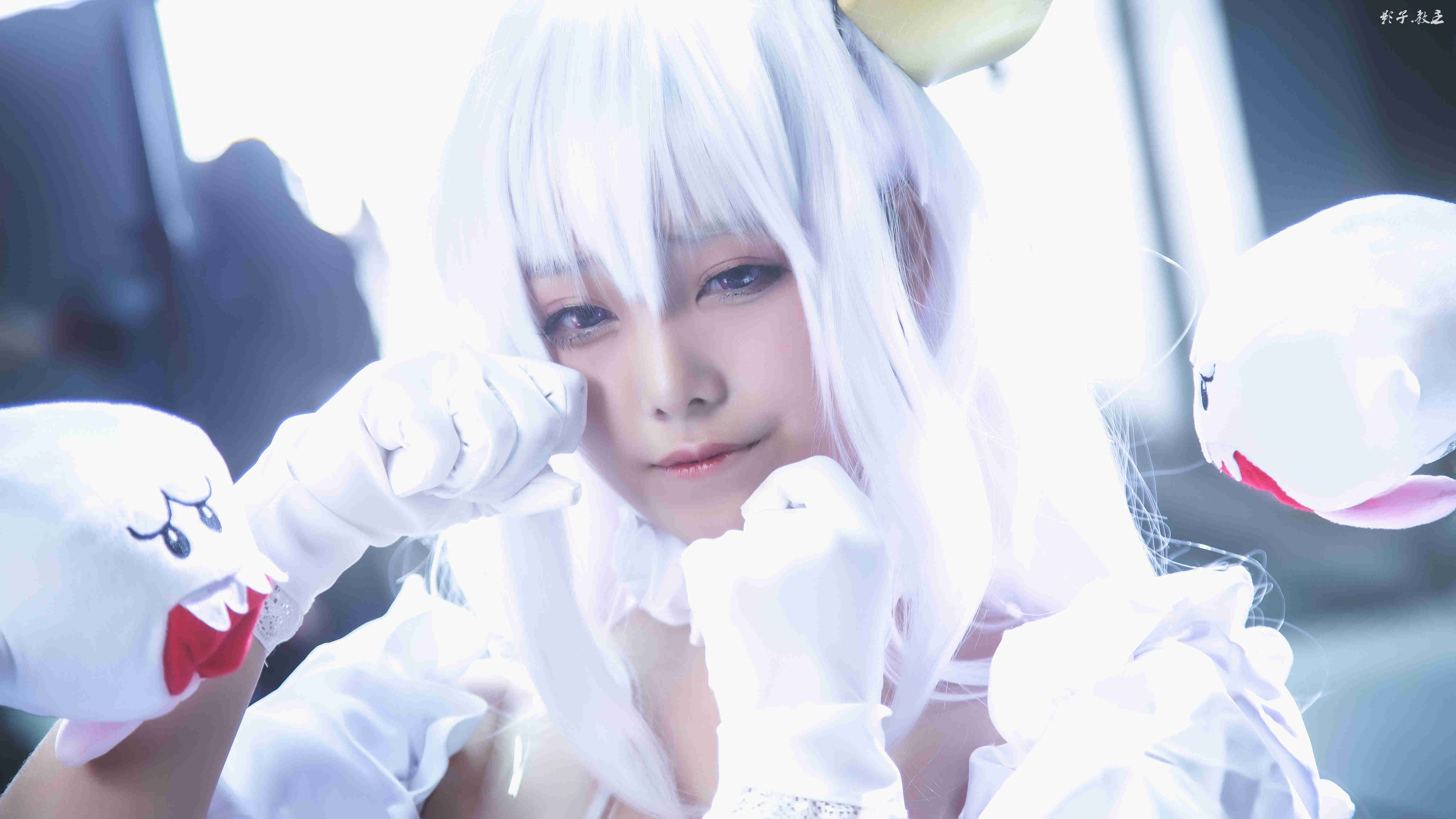 漫展里的幽灵姬真人COS（CN：蜜汁猫裘）-图集侠