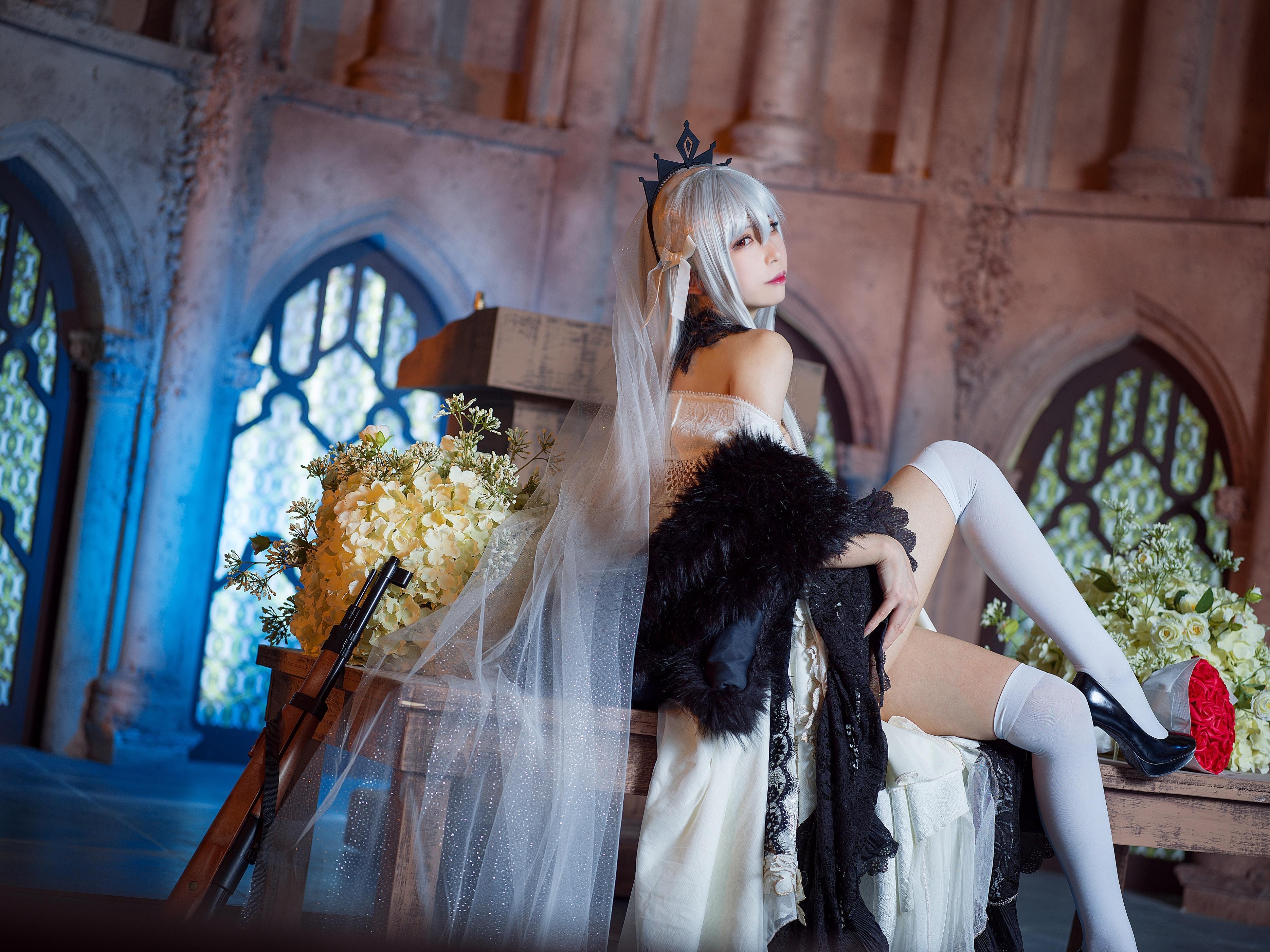 少女前线-Kar98k主题COS图欣赏（CN：爱老师_PhD）-泡泡堂