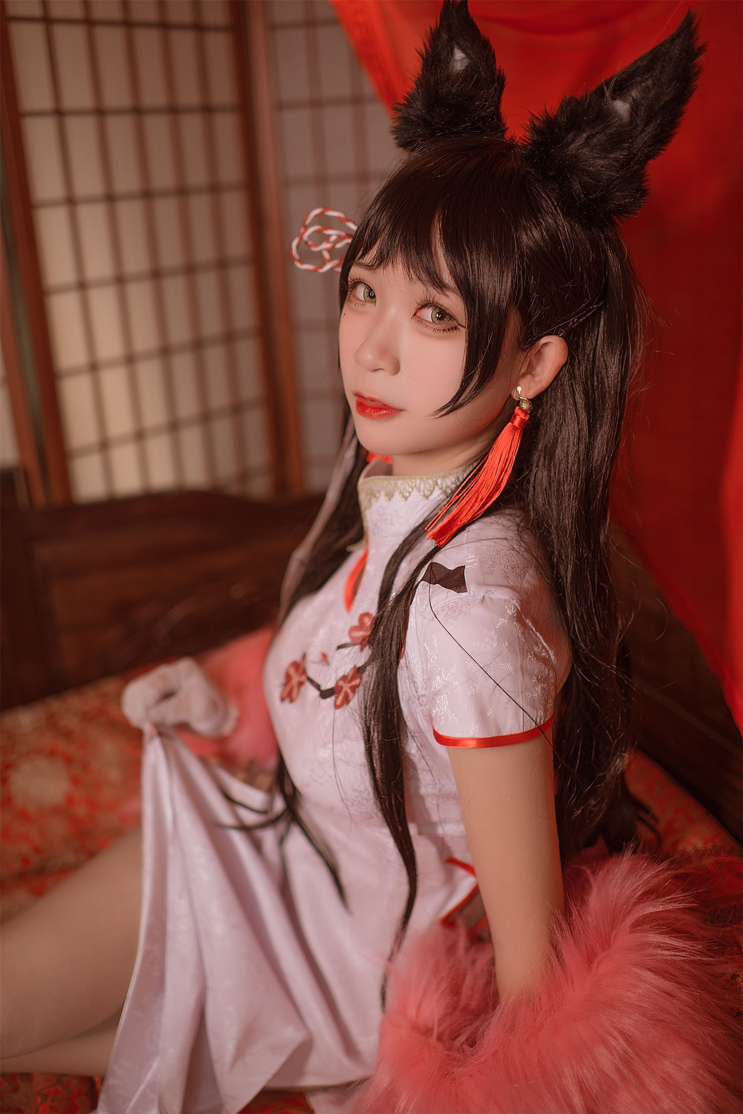 樱落酱《碧蓝航线》爱宕古风cos写真-图集侠