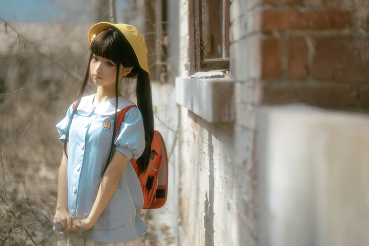 蠢沫沫Cosplay《小黄帽》主题摄影图片欣赏-图集侠