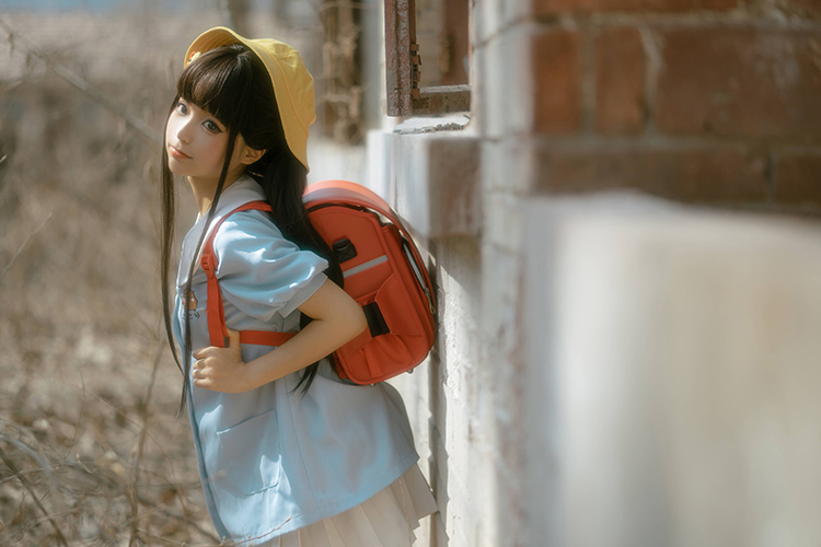 蠢沫沫Cosplay《小黄帽》主题摄影图片欣赏-图集侠