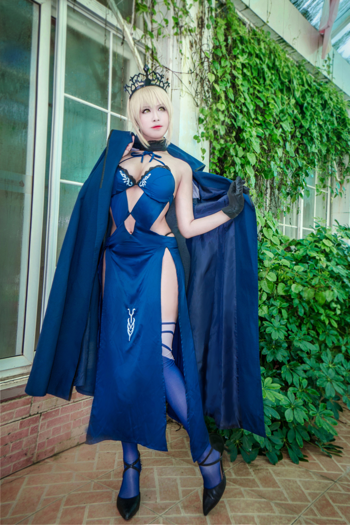 FateGrandOrder 黑saber cosplay欣赏（CN：虚空_澪绫）-图集侠