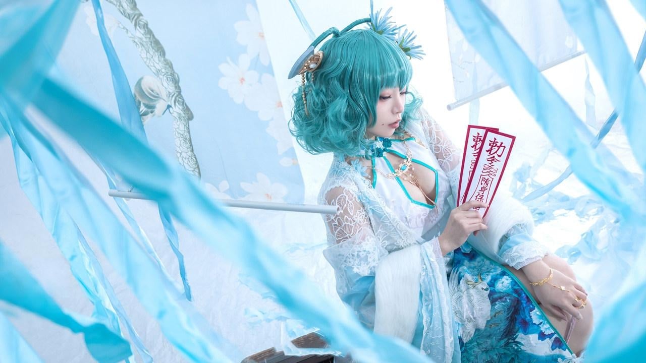 《东方Project》霍青娥 邪仙COS图（CN：冉冉不甜v）-N5次元