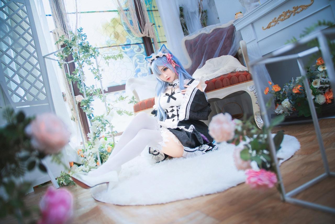 《Re:从零开始的异世界生活》蕾姆cosplay（CN：叽哥威武八七）-N5次元
