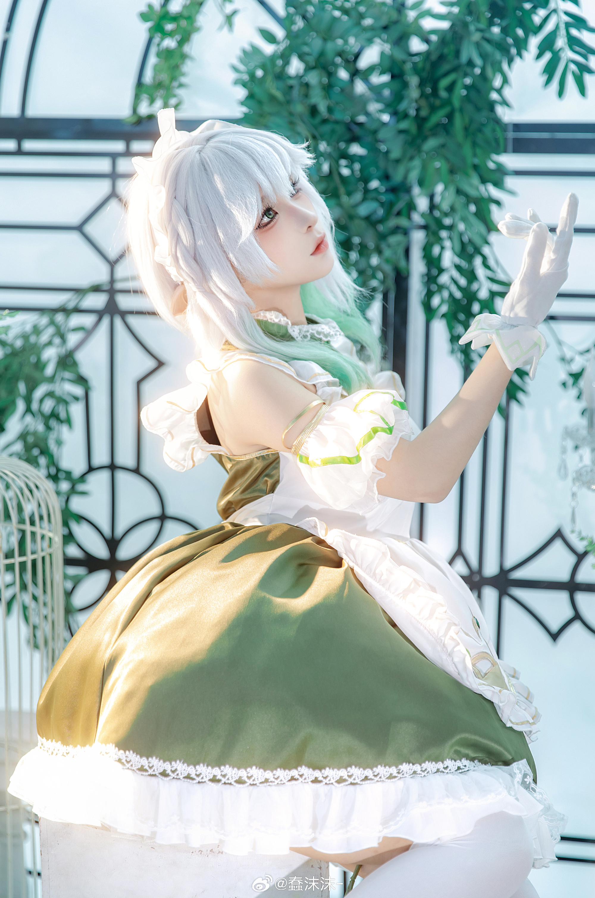 蠢沫沫最新套图草神女仆-N5次元