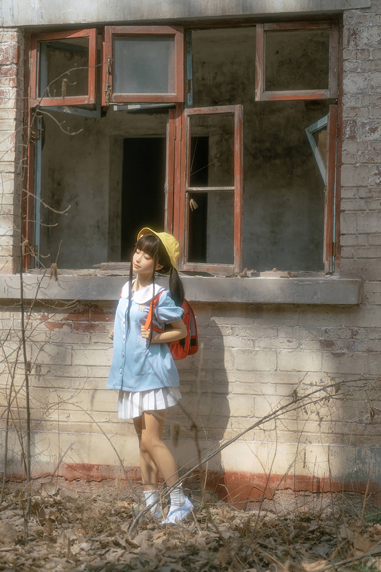 蠢沫沫Cosplay《小黄帽》主题摄影图片欣赏-图集侠