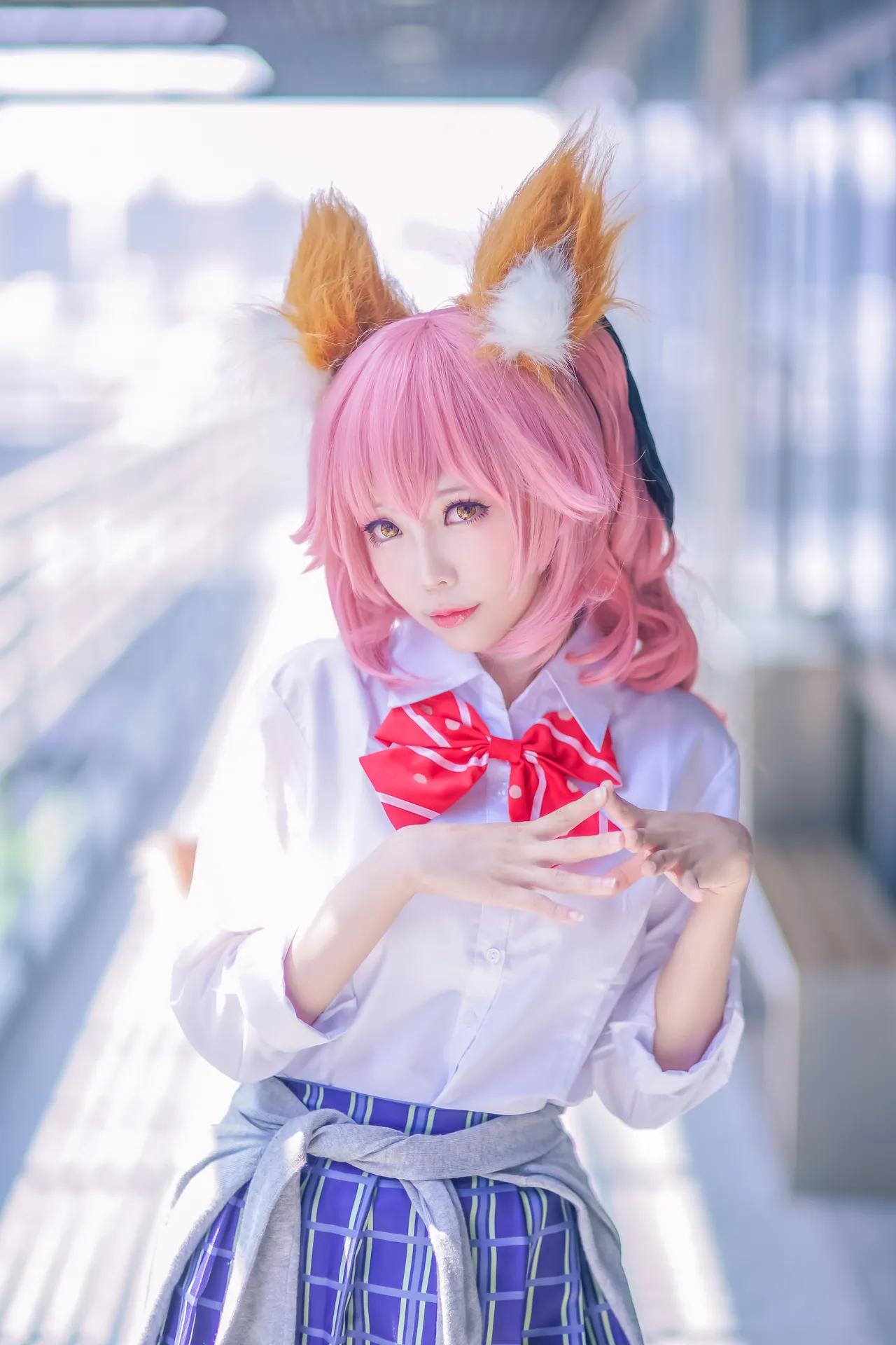 霜月shimo 性感阿狸的小尾巴美图欣赏