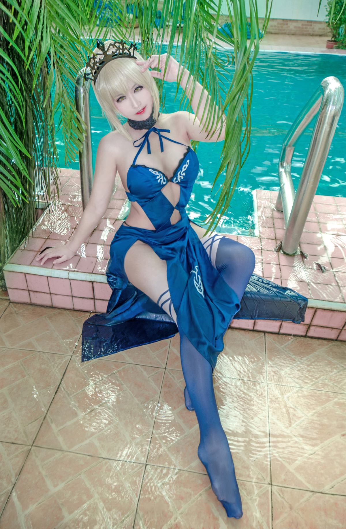 FateGrandOrder 黑saber cosplay欣赏（CN：虚空_澪绫）-图集侠