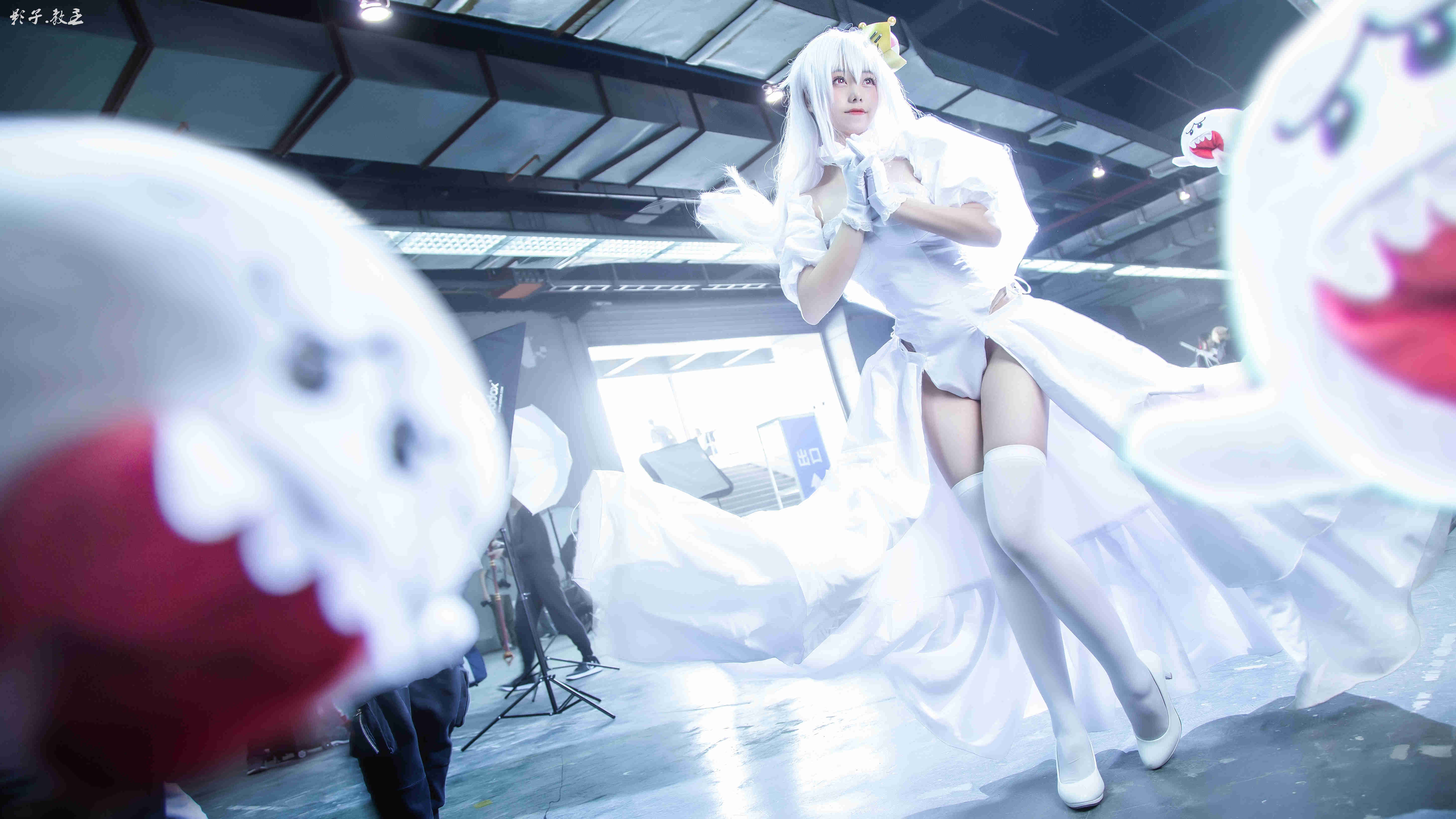 漫展里的幽灵姬真人COS（CN：蜜汁猫裘）-图集侠