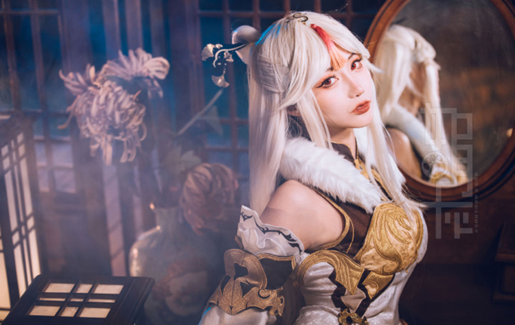 游戏《原神》凝光COS真人图（CN：如月灰）-图集侠