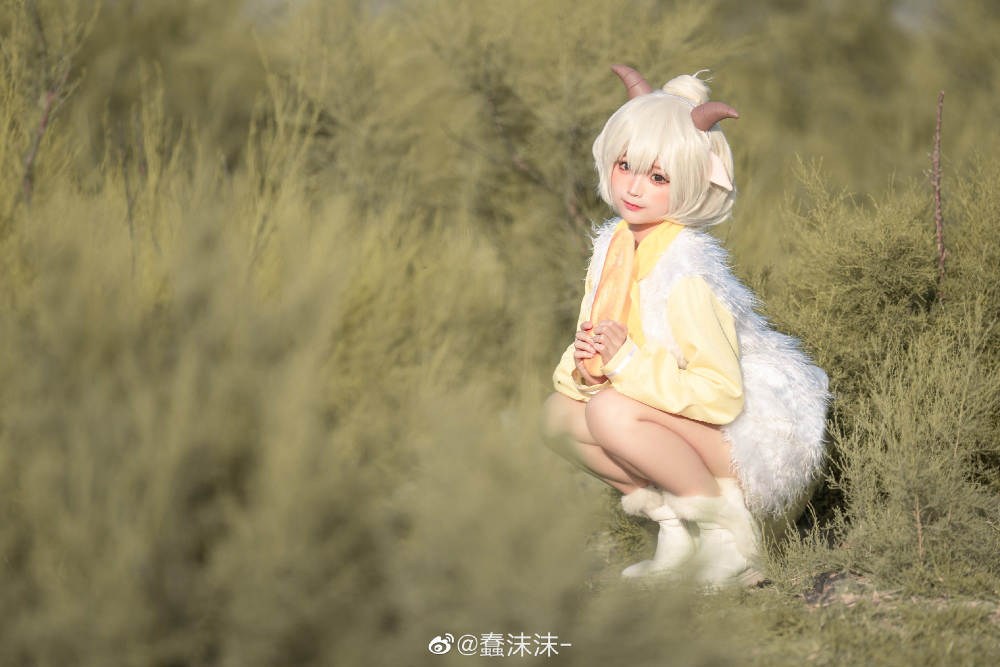 草原上的懒洋洋COS图欣赏（CN：蠢沫沫）-图集侠