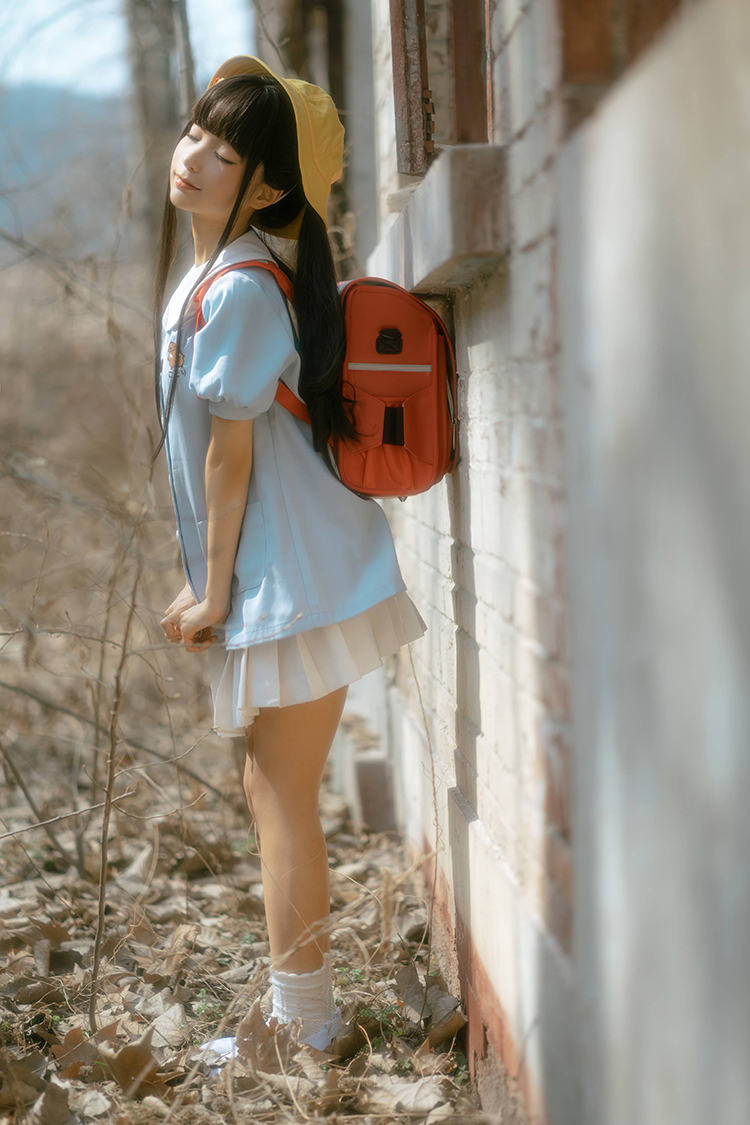 蠢沫沫Cosplay《小黄帽》主题摄影图片欣赏-图集侠
