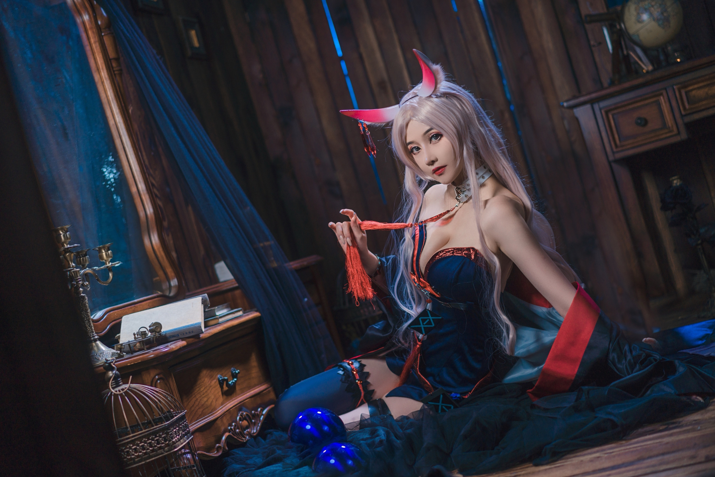 明日方舟 远山COS（CN：露兒大魔王_）-图集侠