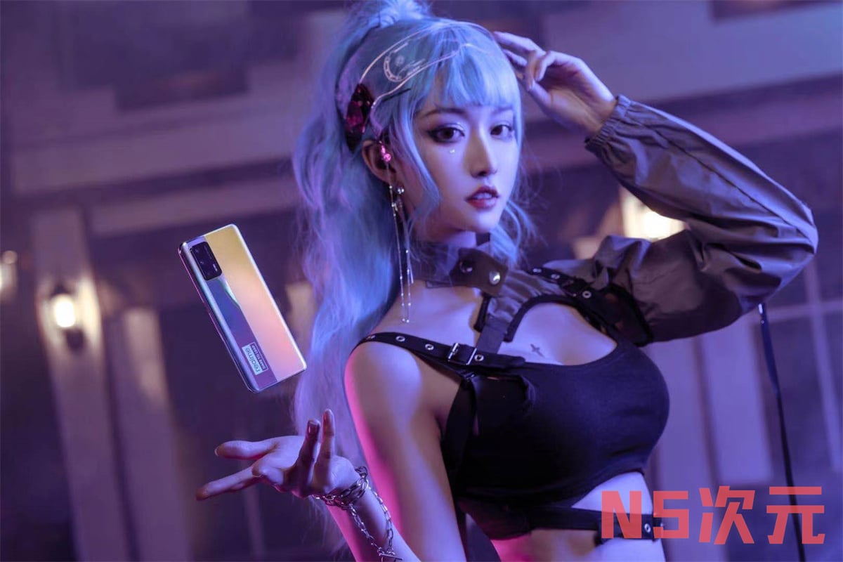 一套麻衣学姐兔女郎COSPLAY走红的动漫博主 沧霁桔梗-N5次元