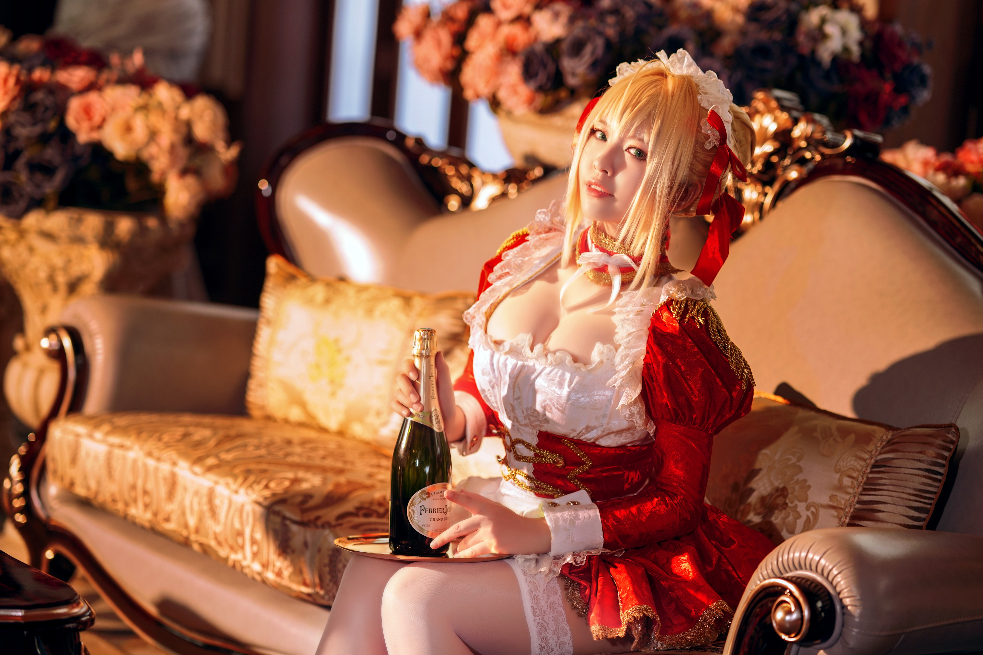 FGO-Nero(尼禄)COS美图欣赏(CN：半半子)-泡泡堂