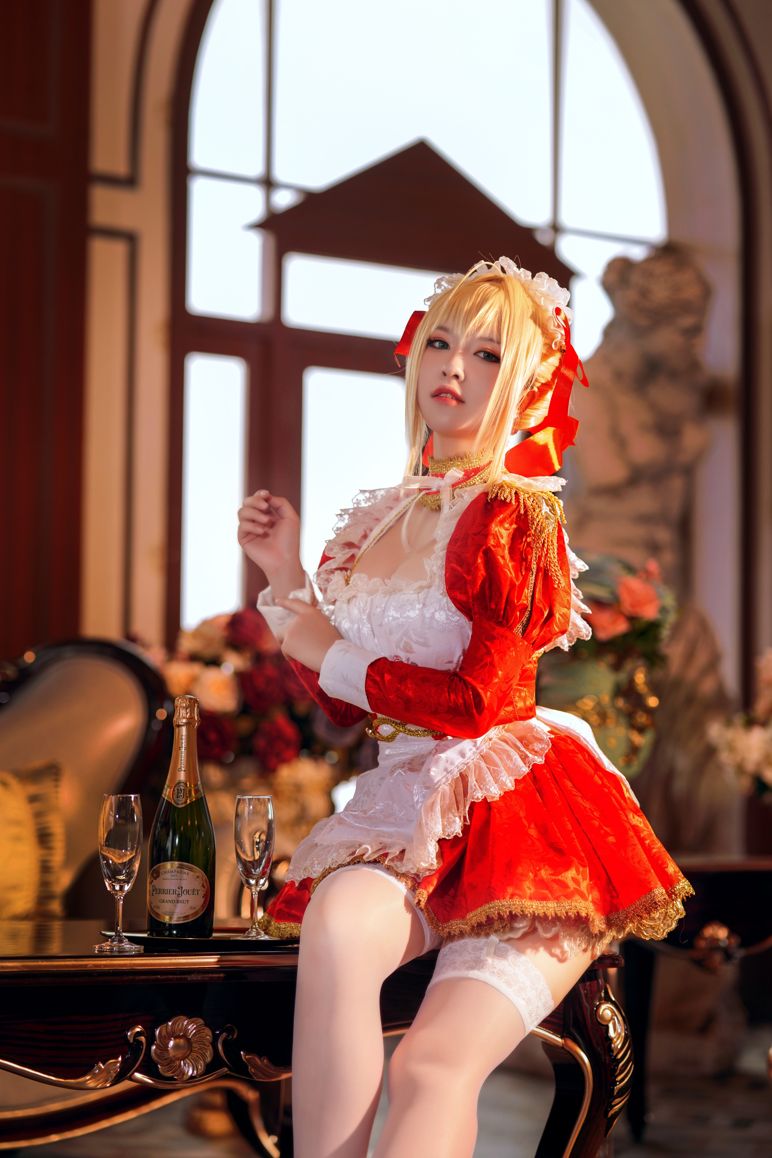 FGO-Nero(尼禄)COS美图欣赏(CN：半半子)-泡泡堂