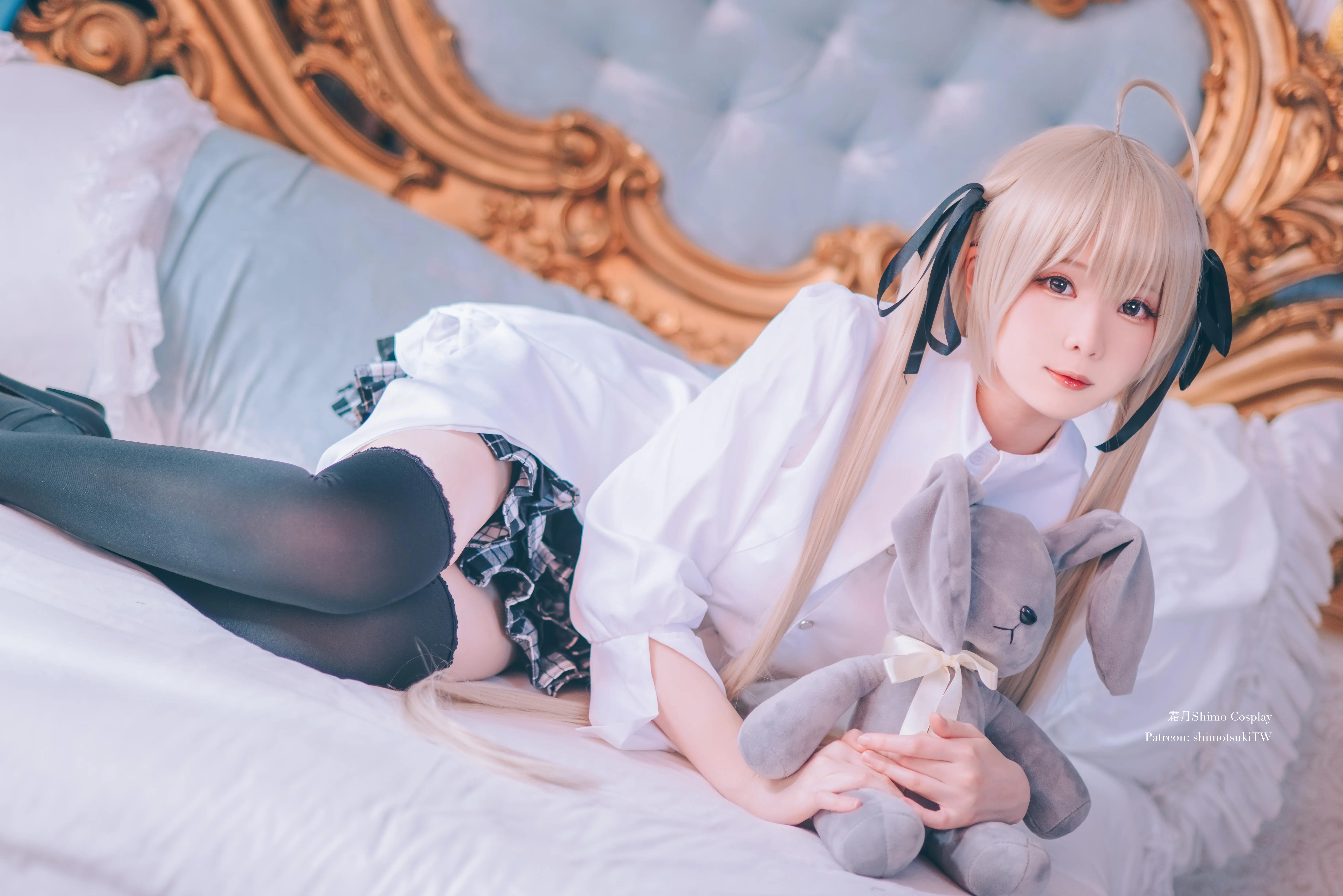 霜月小姐姐Cosplay美图欣赏，好看到没朋友！-图集侠