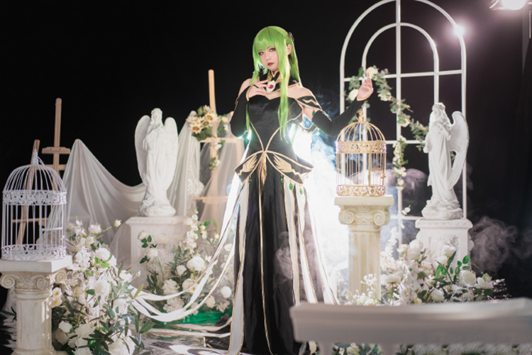 《Code Geass 反叛的鲁路修》皇后装C.C（CN：歌川花黎子）-图集侠