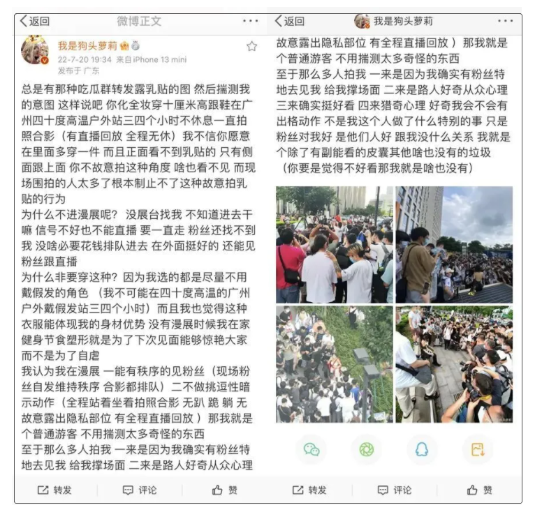 网红狗头萝莉又爆雷了 被质疑故意搞颜色-图集侠
