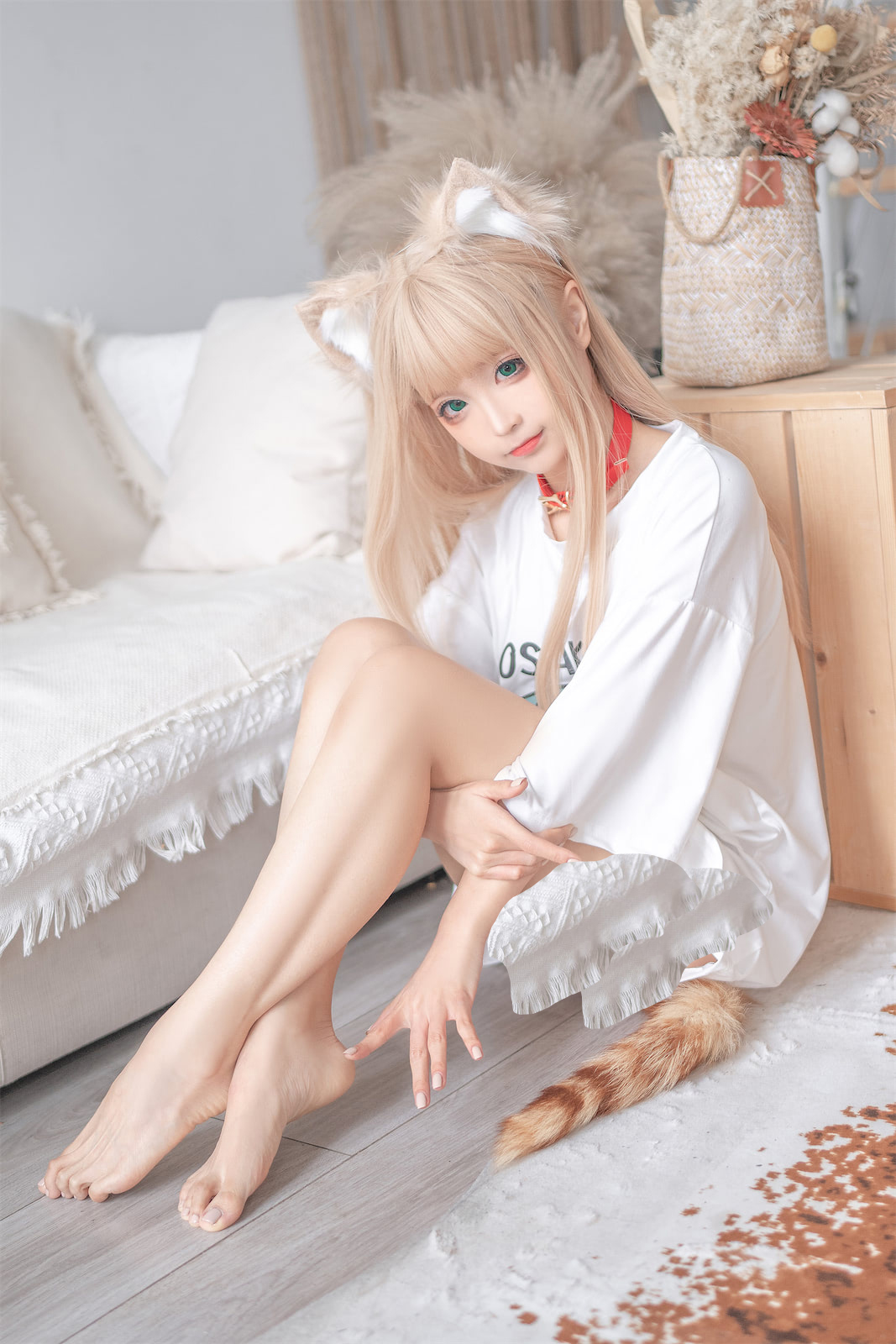 邻家性感可爱的小猫咪·黄豆粉（CN：蠢沫沫）-图集侠