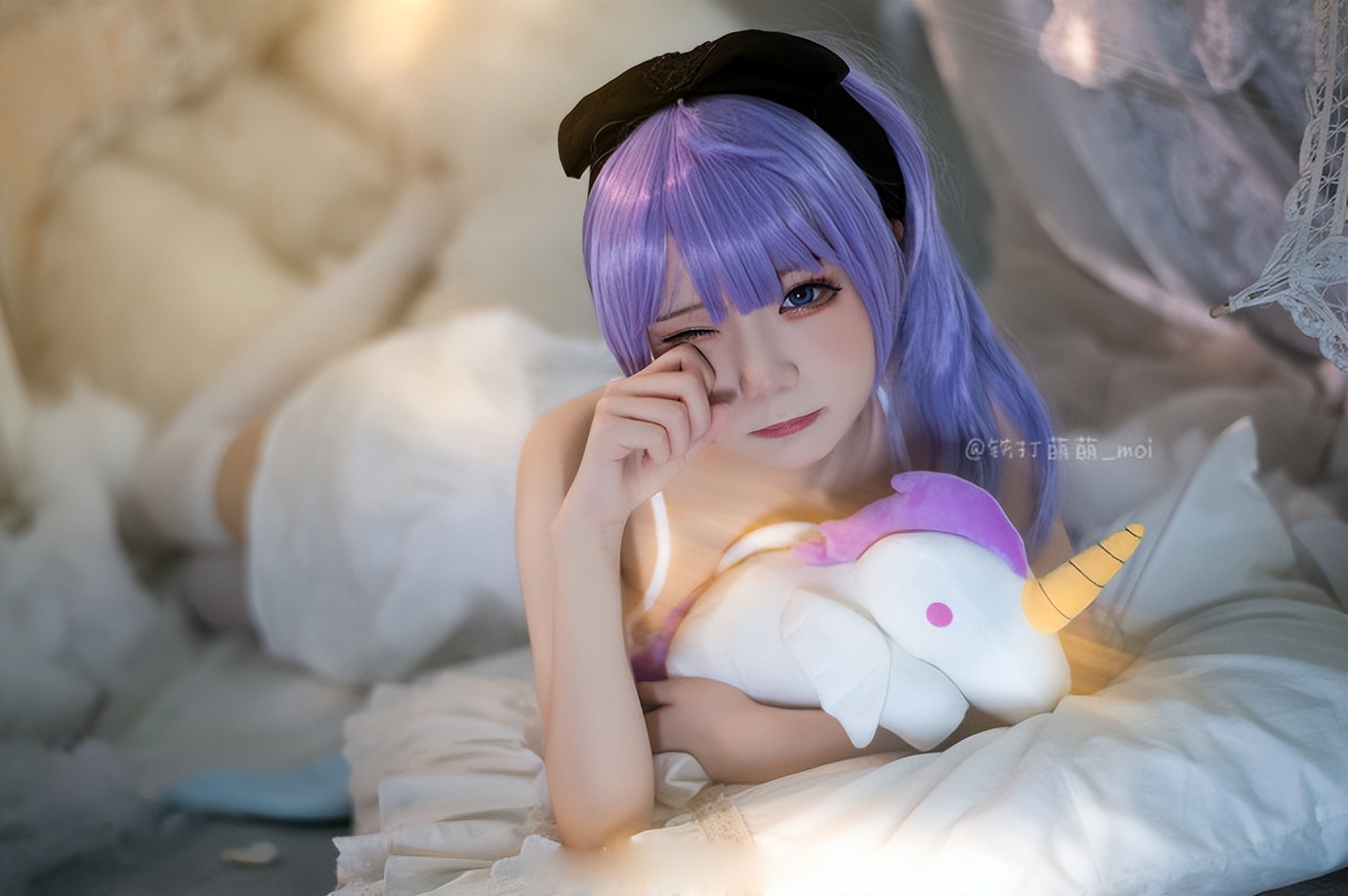 游戏《碧蓝航线》独角兽COS图（CN：铁打萌萌_moi）-图集侠