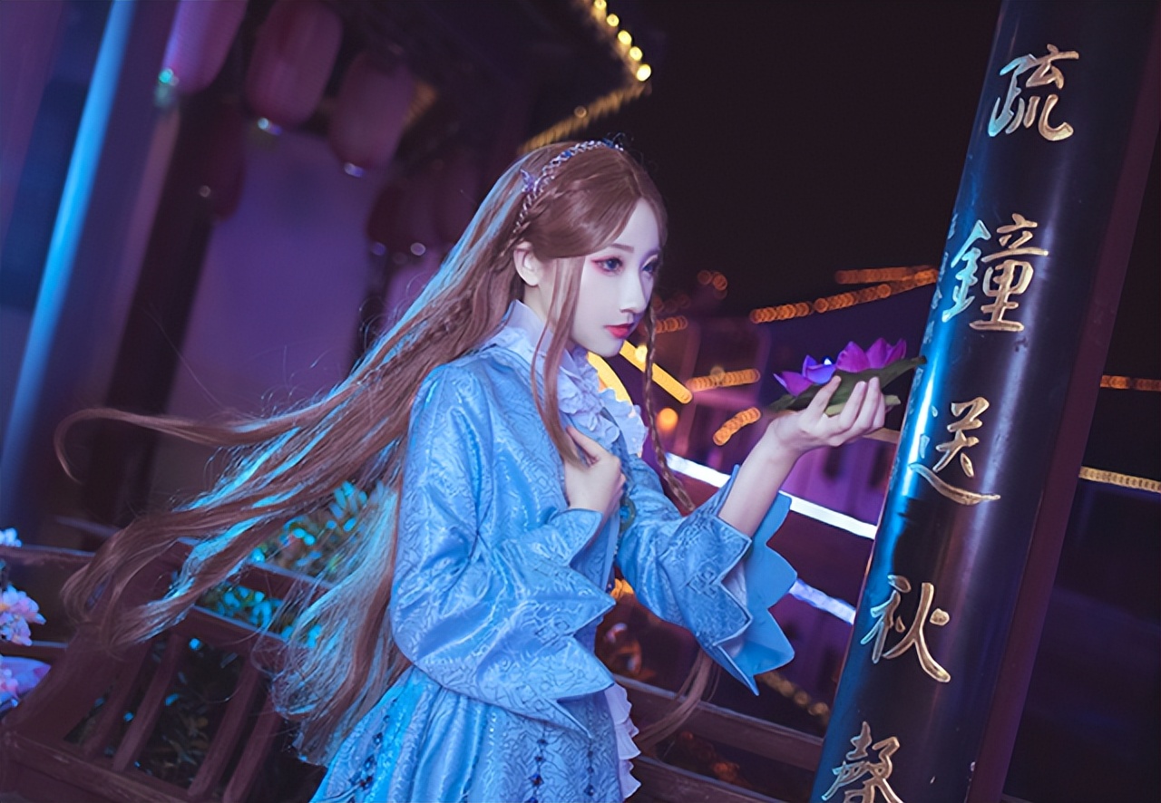 《斗罗大陆》宁荣荣绝美COS服上线 蓬蓬裙超吸睛-图集侠