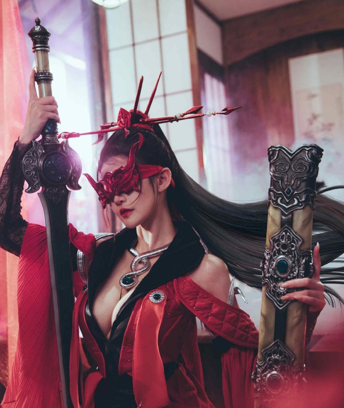 Cosplay爱好者@露兒大魔王 亭亭玉立不关注都不行！-图集侠