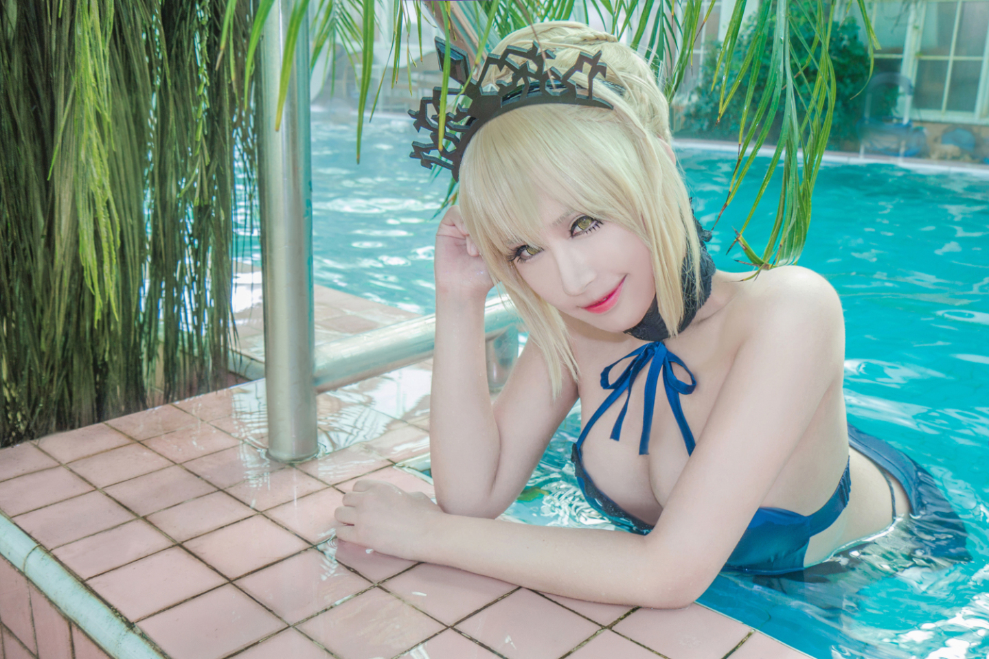 FateGrandOrder 黑saber cosplay欣赏（CN：虚空_澪绫）-图集侠