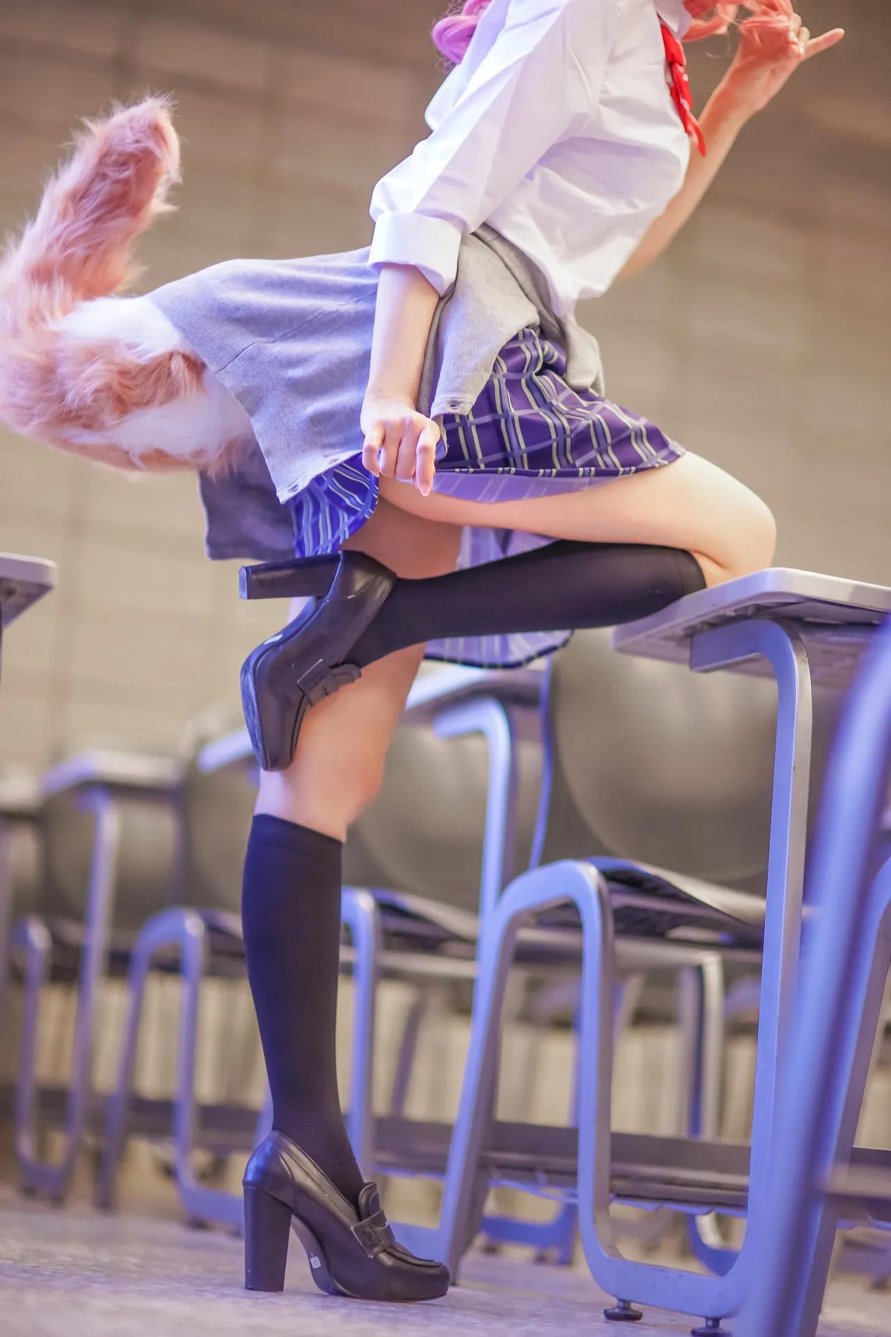 霜月shimo 性感阿狸的小尾巴美图欣赏