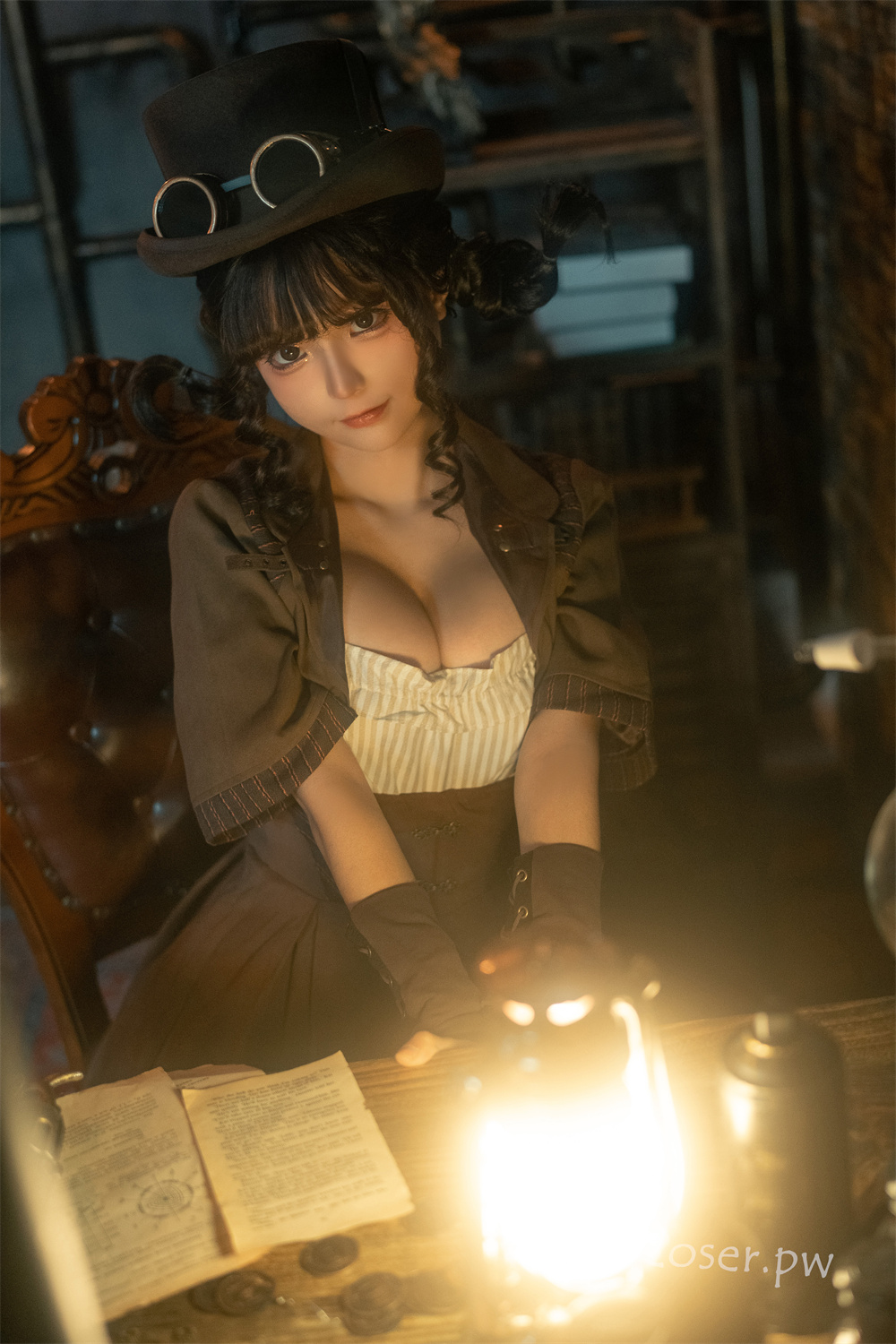 蠢沫沫最新蒸汽少女出炉，不会是烧锅炉的吧~-N5次元